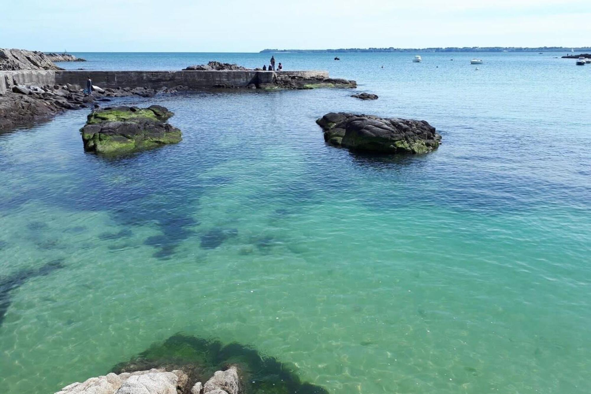 Charmant T3 Cosy A 2 Pas Du Bourg Et Des Plages Larmor-Plage Exterior foto
